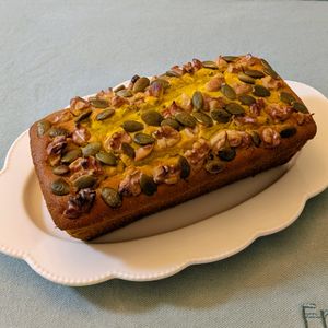 𝔂𝓾𝓶𝓲🍓の作ってみた!投稿(しっとり♪米粉のかぼちゃパウンドケーキ【詳しい解説付き】)