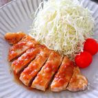 トンテキ梅肉ソース♩暑い夏でも食欲促進！疲労回復に