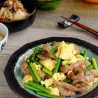 簡単中華☆ニンニクの芽と豚肉の炒めもの！