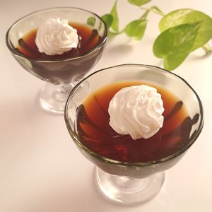 とのちゃまの作ってみた!投稿(ふるふるコーヒーゼリー)