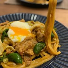 回鍋肉の焼うどん