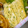 まゆのの作ってみた!投稿(お弁当にも♪青さとチーズの卵焼き)