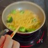 海老とブロッコリーのペペロンチーノ♪の工程6