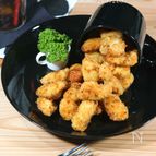 ポップコーンシュリンプならぬ！ポップコーンチキン・ささみで。