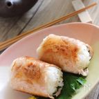 塩ゆずの肉巻きおにぎり