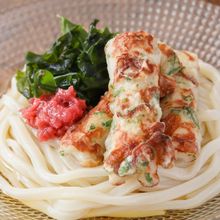 ちくわの青じそ揚げ【梅うどん】