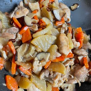 ぱかの作ってみた!投稿(味がしみしみ♪『鶏大根の甘辛照り煮』【作り置き＊お弁当】)