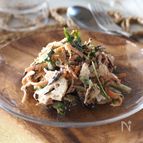 【シャキッと和風蓮根サラダ】彩り・食感・栄養、大満足 ⌾