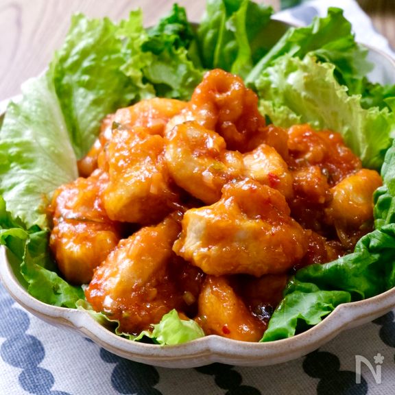 まるでエビ！鶏むね肉で『絶品♡とりチリ』節約&手軽に作れる