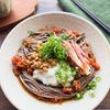 【ねばとろ梅だしそば】暑い日はこれ！さっぱり美味しい