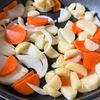 鶏だんごと冬野菜【クリームシチュー】の工程3