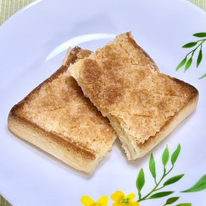 キャピタンの作ってみた!投稿(食べたい時にすぐ作れる！【即席メロンパン風トースト】)