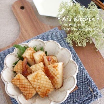 冷凍いかで*柔らかうまい♡いかのゆず照焼き*