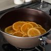 香り豊か♪ほうじ茶とプレミアムスイートオレンジの贅沢タルトの工程1