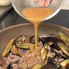 10分で完成！【なす味噌丼】の工程5