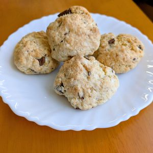 ゆきまる🐬🫧の作ってみた!投稿(ホットケーキミックスで簡単！豆腐のチョコチップスコーン)
