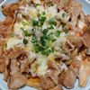 よっこの作ってみた!投稿(包丁いらず♪旨味ましまし♪『豚バラと舞茸のキムチーズ焼き』)