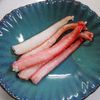 濃厚な味わい「蟹ドリア」の下準備