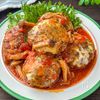 家族大満足♡【トマト煮込みハンバーグ】の工程3
