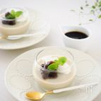 冷蔵庫まで3分！簡単♡なめらか♪ほうじ茶豆乳プリン