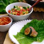 夏野菜たっぷりチーズ巻きサムギョプサル