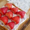 いちごとチョコのホイップサンドの工程3