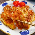 簡単おつまみ♪えのきのチーズピカタ