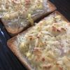 7259641の作ってみた!投稿(キャベツたっぷり目玉焼きトースト)