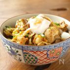 温玉タッカルビ丼　、　鶏肉の韓国焼肉丼