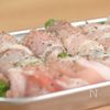 ししとうの肉巻きサルサソースの工程1
