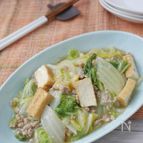 白菜と厚揚げのラク旨！ひき肉あん＼このやり方ならかんたん／