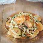 【鶏むね肉の香味南蛮】香味野菜でさっぱりやみつき♪