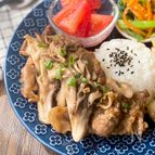 【作り置きにもピッタリ】舞茸と豚こま肉のさっぱり★ポン酢炒め