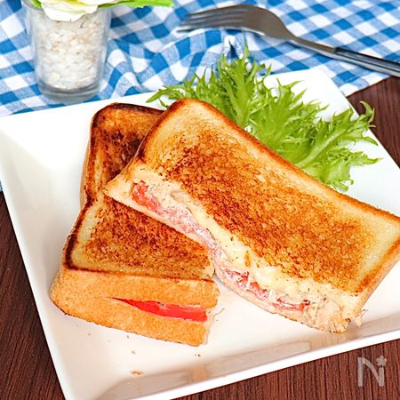 ワンランク上のモーニング フライパンdeツナメルトースト By あみん レシピサイト Nadia ナディア プロの料理家のおいしいレシピ