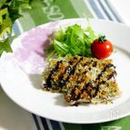 太刀魚の香草パン粉焼き