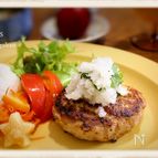 水切り不要、蓋もしない豆腐ハンバーグ