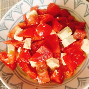 煌蓮mamの作ってみた!投稿(簡単やみつき！【トマトとクリームチーズのサラダ】)