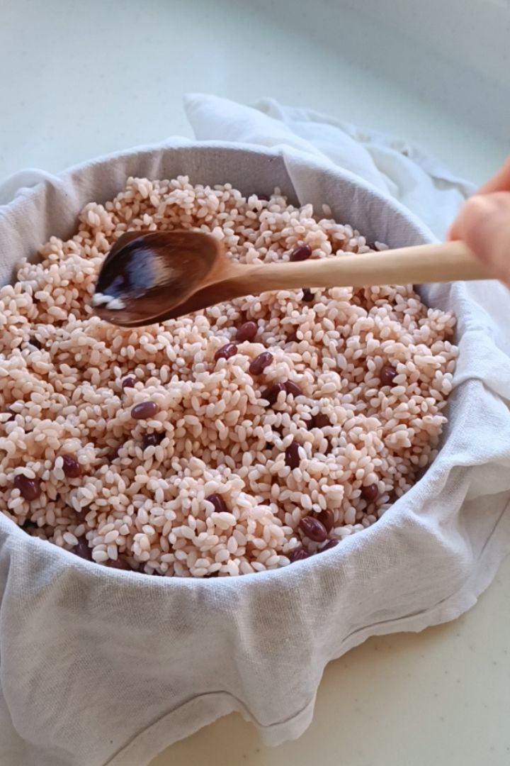 お祝いに♪せいろで蒸す本格お赤飯 | レシピサイトNadia