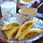 かぼちゃサラダとチーズのホットサンド【アレンジレシピ】