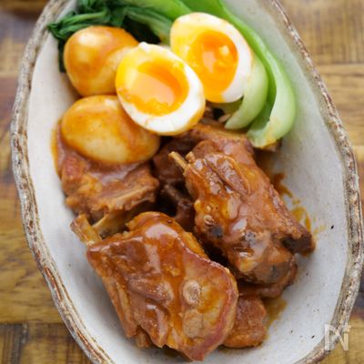【フライパンで】豚スペアリブのさっぱりバーベキュー風