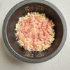 【たけのこご飯のおにぎり】の工程2