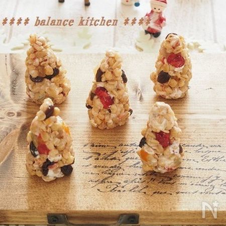 オーブンいらず フルーツグラノーラツリー By 河埜 玲子 レシピサイト Nadia ナディア プロの料理家のおいしいレシピ