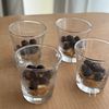 【レンジで簡単】ブルーベリーソースのヨーグルトプリンの工程1