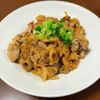 たかやの作ってみた!投稿(味濃い系◎【豚こま玉ねぎのごま味噌にんにく炒め】ご飯が進む♪)