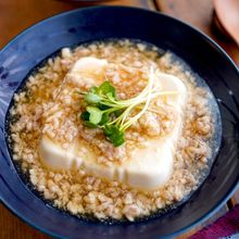 【豆腐の鶏そぼろ和風あんかけ】麺つゆで簡単☆あと1品にも◎