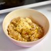 りりの作ってみた!投稿(【ピリッと旨い♡︎やみつき麻婆丼】包丁不使用!10分レシピ)