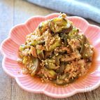 火を使わない副菜！なすのツナ和え♩レンジで簡単
