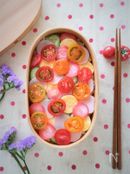 かわいい見た目にはまっちゃう！水玉ちらし