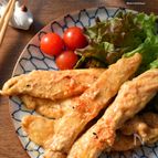 こくうま♡柔らかジューシー♡鶏ささ身のオイマヨ和え♡