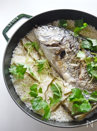 料亭の味！鯛めし